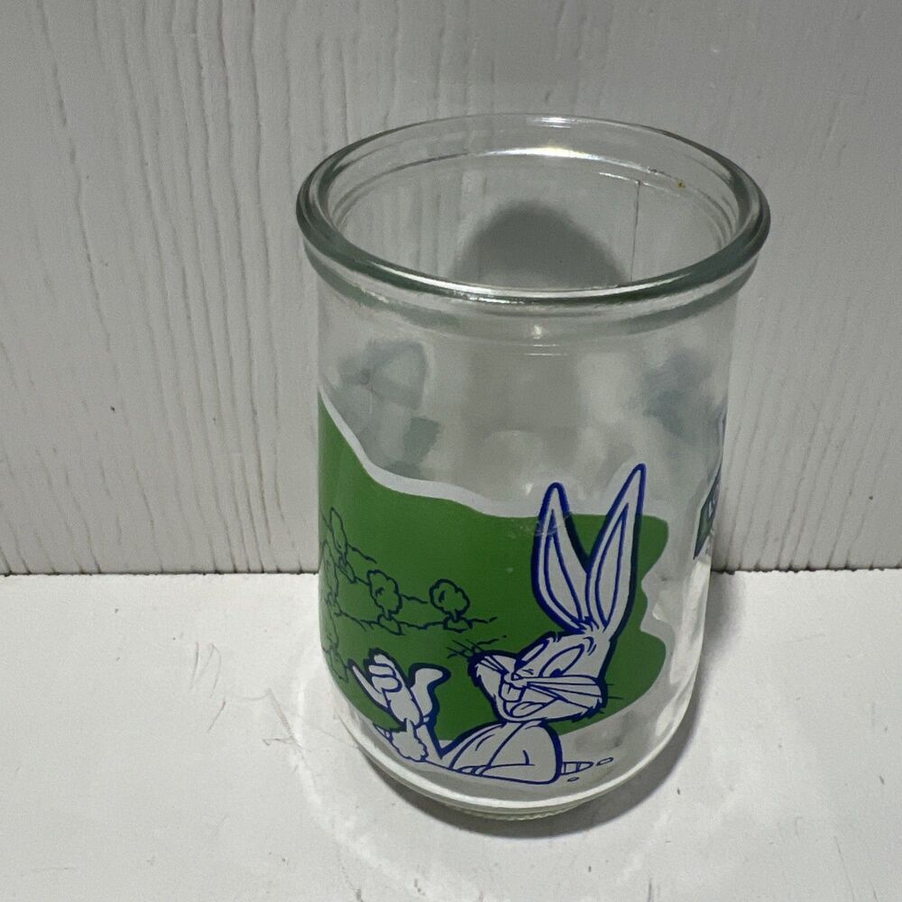 Looney Tunes︱ Collectors Welch's Jelly Glass ︱Series # 1 ︱Bugs Bunny ︱Vintage